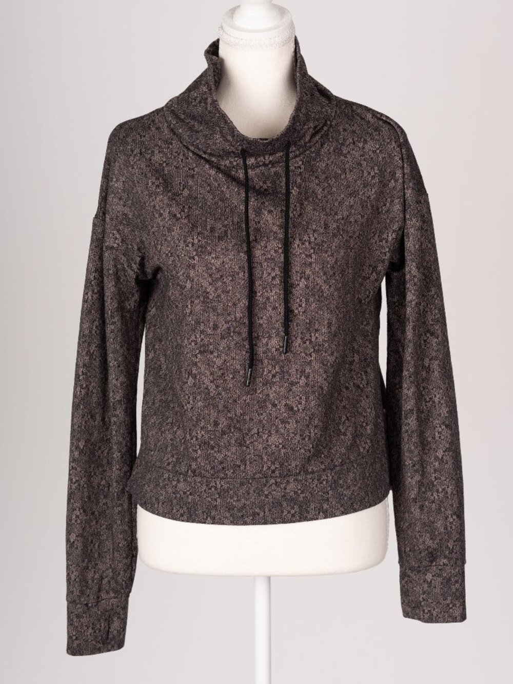 Mondetta Performance Luxury Cowl Neck Pullover Sweatshirt XS Gorpcore Athleisure